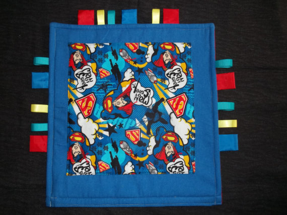 Taggie Cozy Warmer Superman Blanket
