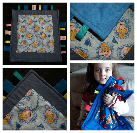 Taggie Cozy Warmer Cinderella Blanket